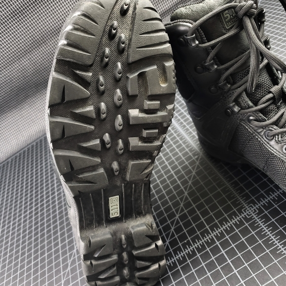 5.11 TACTICAL XPRT TACTICAL BOOTS - BLACK - Picture 9 of 15